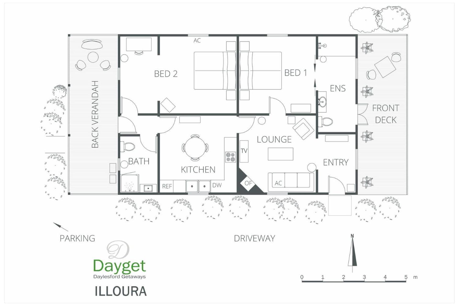 Illoura Villa Hepburn Springs Exterior foto
